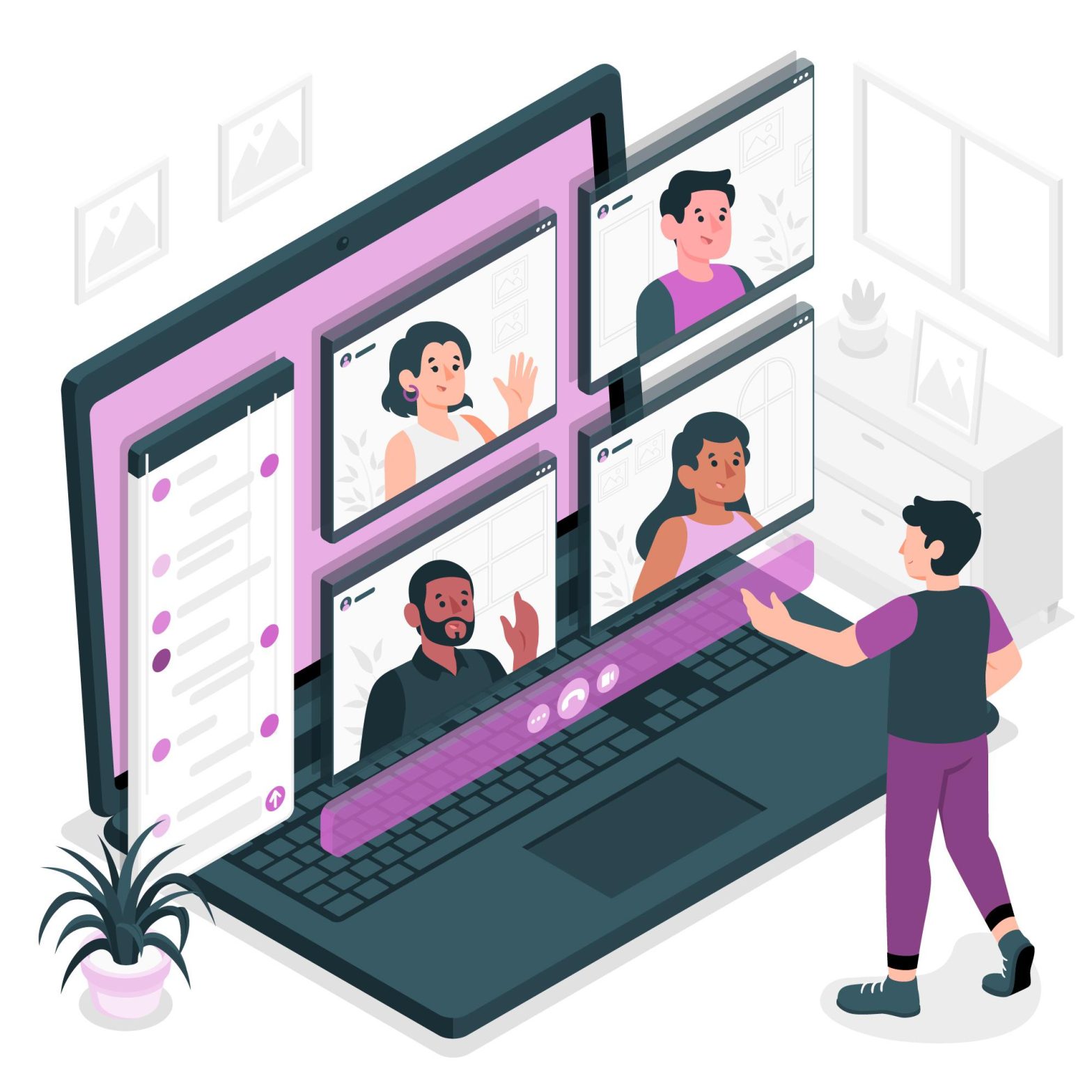 What Technologies Are Necessary for the Virtual Meeting Room?
