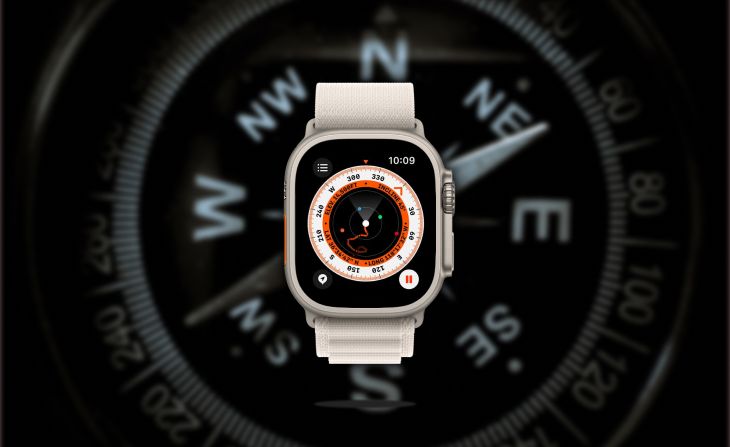 apple watch ultra compass